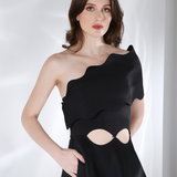 Francesca + Detachable Wavy Wrap