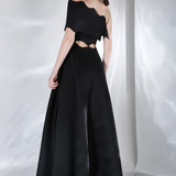 Francesca + Detachable Wavy Wrap