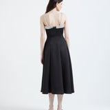 Detachable Rhinestones Neckline