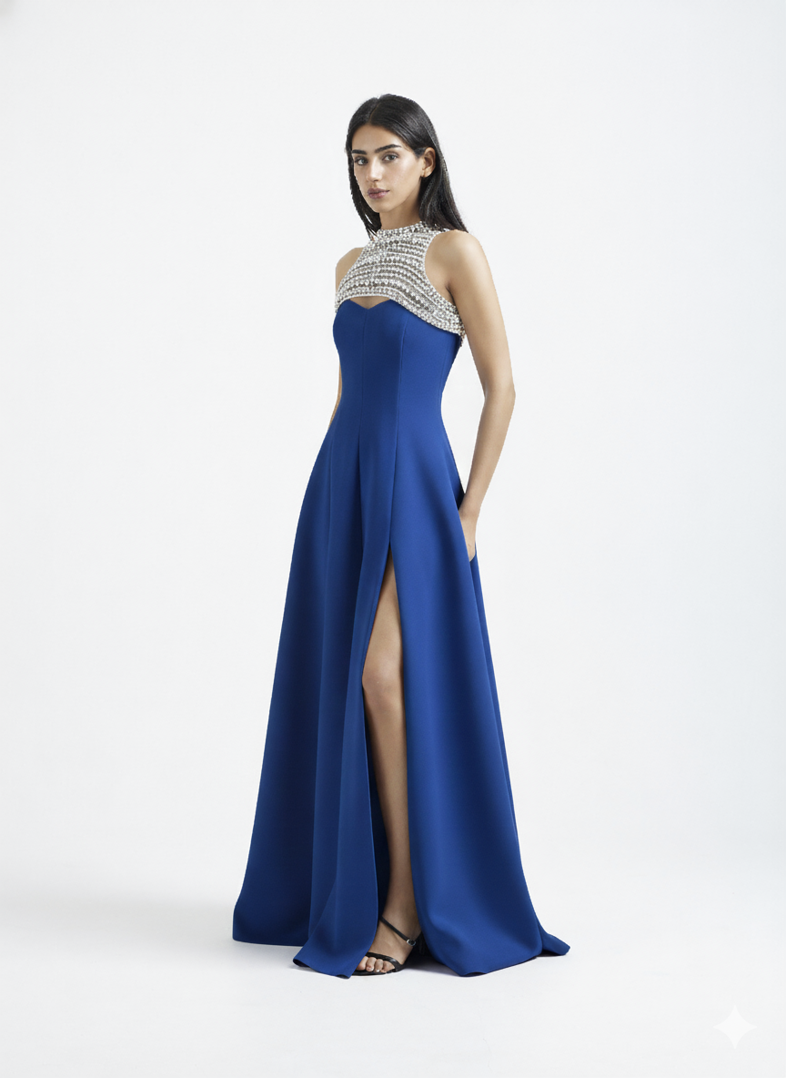 Kiara + Embellished crystal Wrap