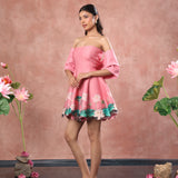 Ubud + off-shoulder bow