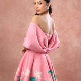 Ubud + off-shoulder bow