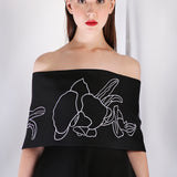 Kinjal Bhanushali in Vero + Embroidered Wrap