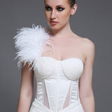 Blanc Georgia Set + Feather Strap