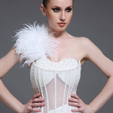 Blanc Lily Set + Feather Strap