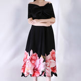 Black Juliette + Bow Wrap