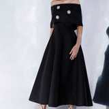 Detachable Gold Studded Wrap