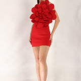Sylvia Bodycon + Detachable Flower wrap