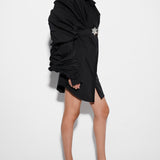 Selena Wired Shirt Dress