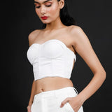 Clemence Corset + Detachable Floral Straps