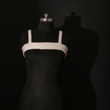 Detachable Pearl Neckline