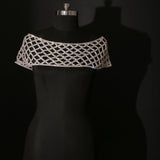 Detachable Jaal Neckline
