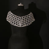 Detachable Jaal Neckline