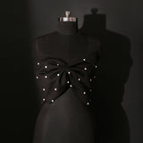 Pearl bow wrap