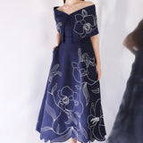 Midnight Vero + Embroidered Wrap