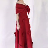 Carmine Cassandra + Bow Wrap